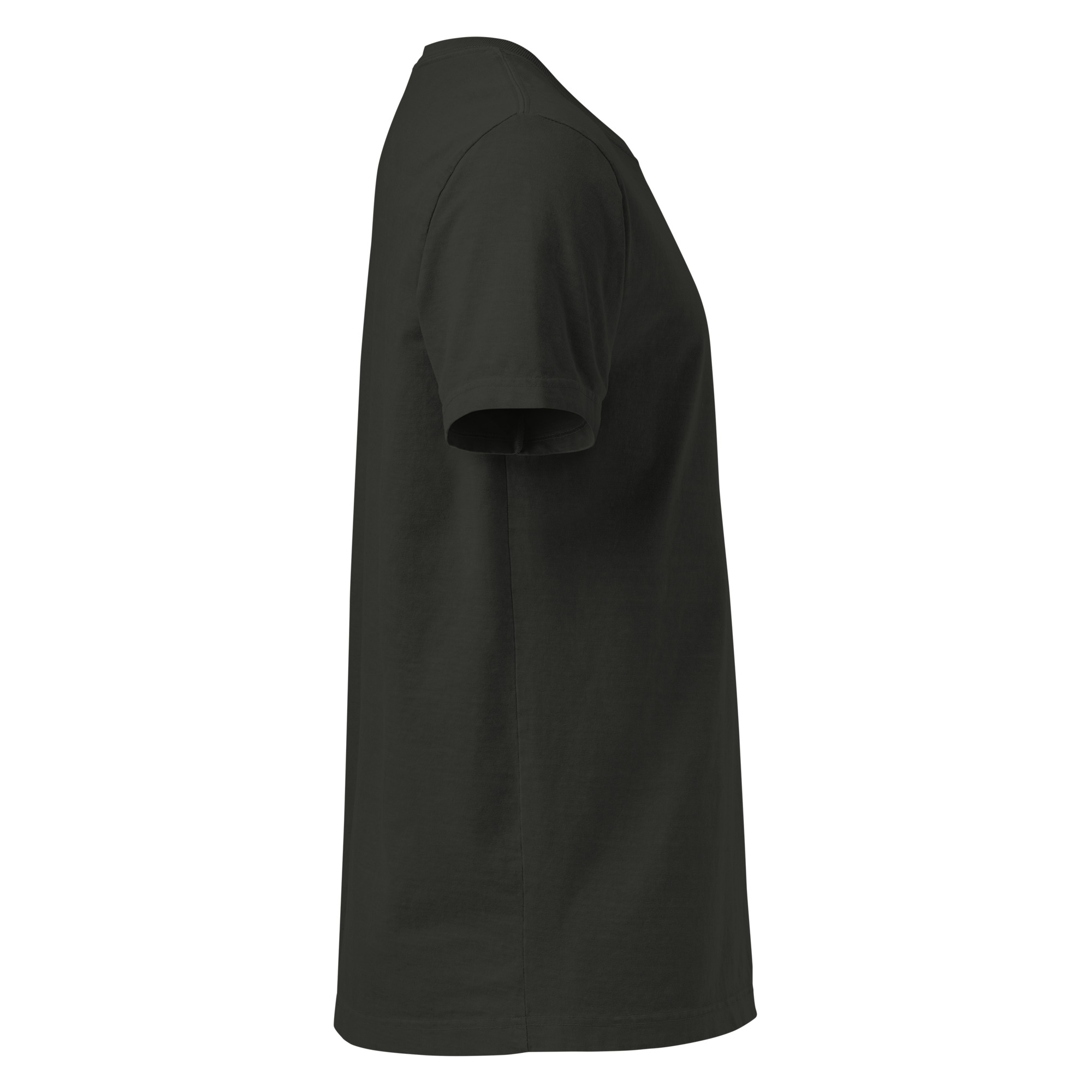 UAT Unisex Heavyweight Tee - Black - Image 4