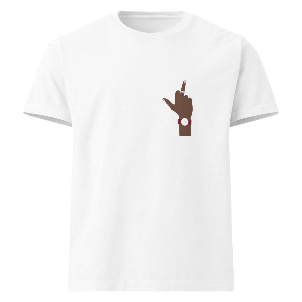 UAT Unisex heavyweight Tee - White